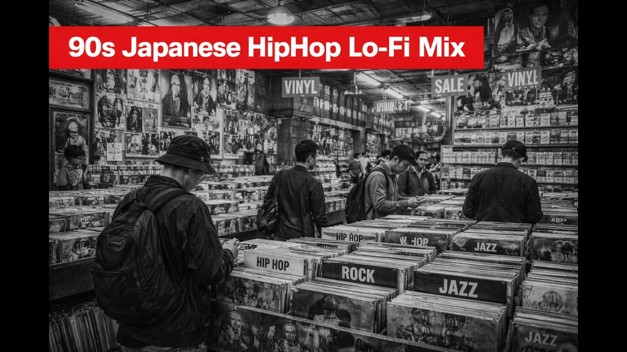 90s Japanese HipHop Lo-Fi Mix