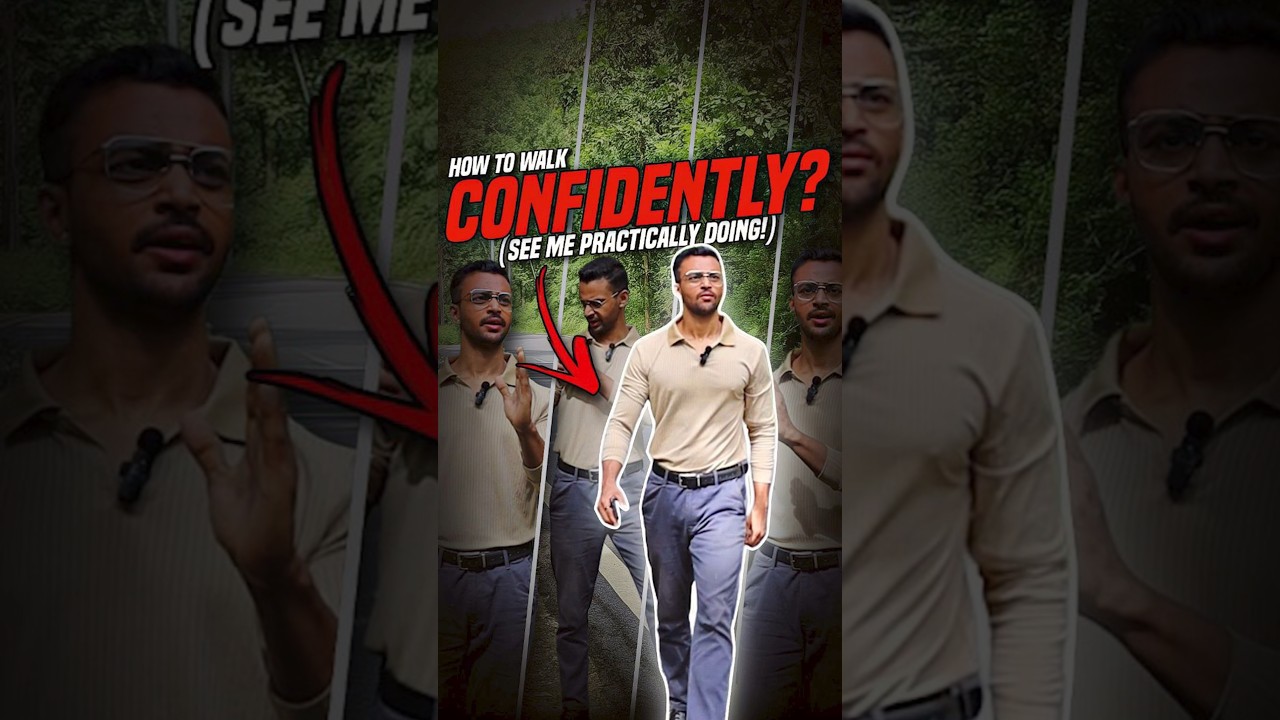 How to walk Confidently??(see me practically doing👀👀)