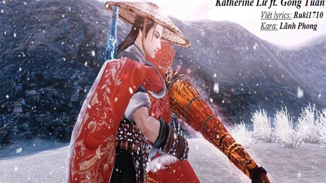 [KARAOKE Vietsub] Ái Thương 爱殇 - Katherine Lữ ft. Gong Tuấn