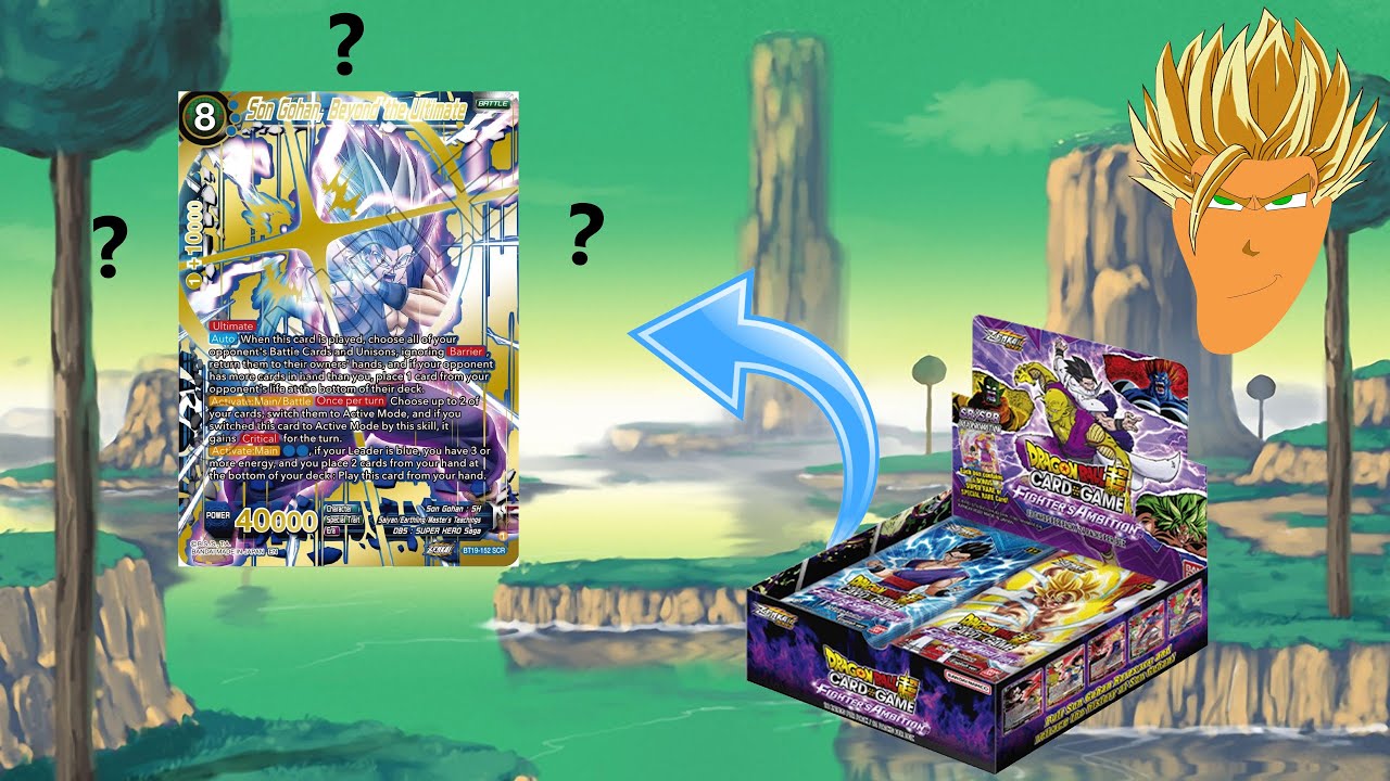 Fighter's Ambition Booster Box Opening! Charging Up the Special Beast Cannon!
