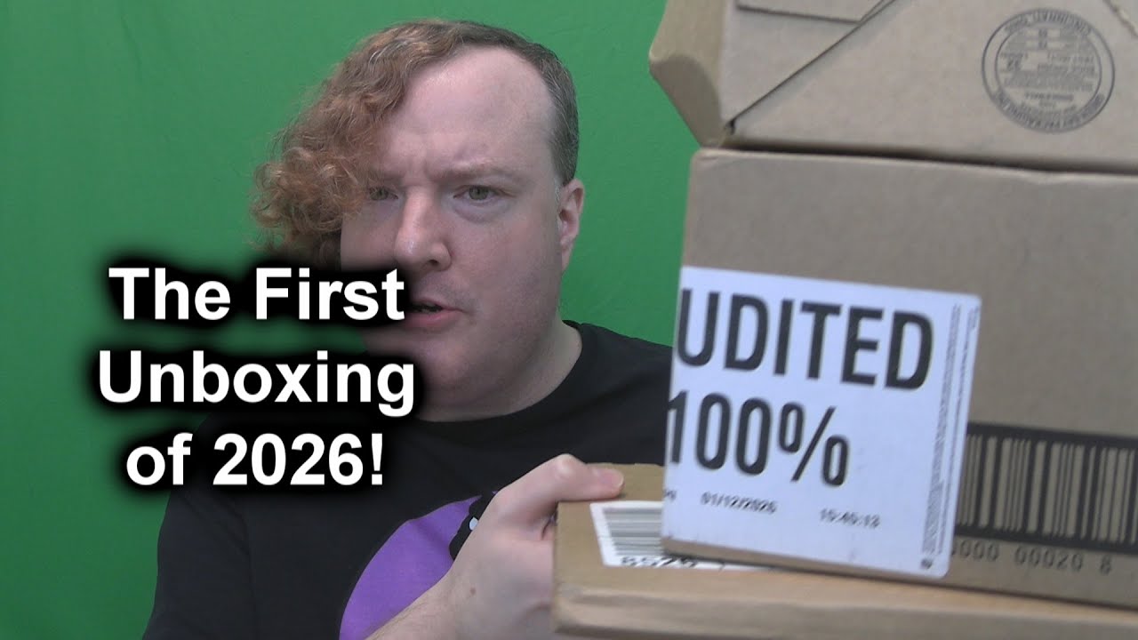 Первая распаковка 2026 года! Фильмы? Сериалы? Ультрамен? Дубликаты?