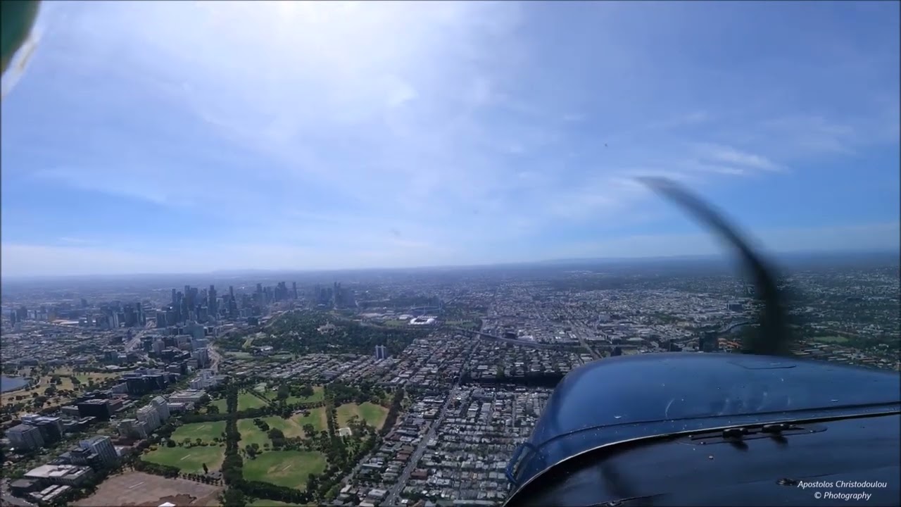 YMMB -  A flight over Melbourne   |  Johnny's Got A Boom Boom - Imelda May