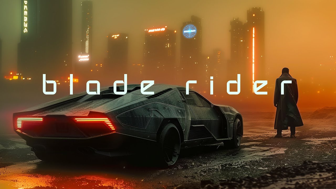 BLADE RIDER: Alone in Los Angeles 2049 | Deep Blade Runner Cyberpunk Ambient | No Rain