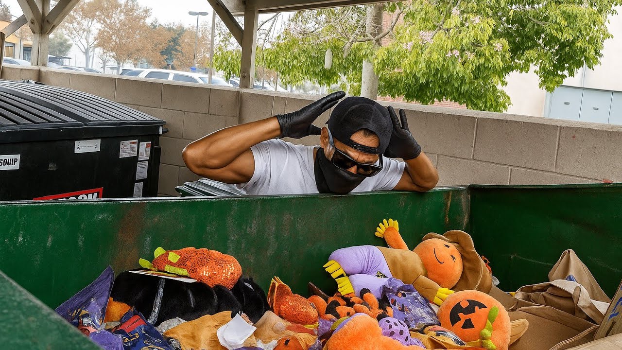 No lo podía creer😱 TIRAN un MONTÓN de COSAS nuevas en este BOTE #dumpsterdiving #foryou  #funny 