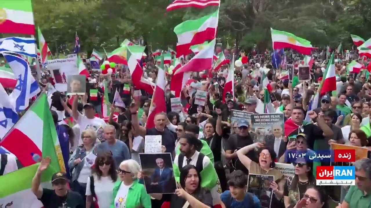 ادامه کارزار همبستگی ایرانیان سراسر جهان با انقلاب ملی