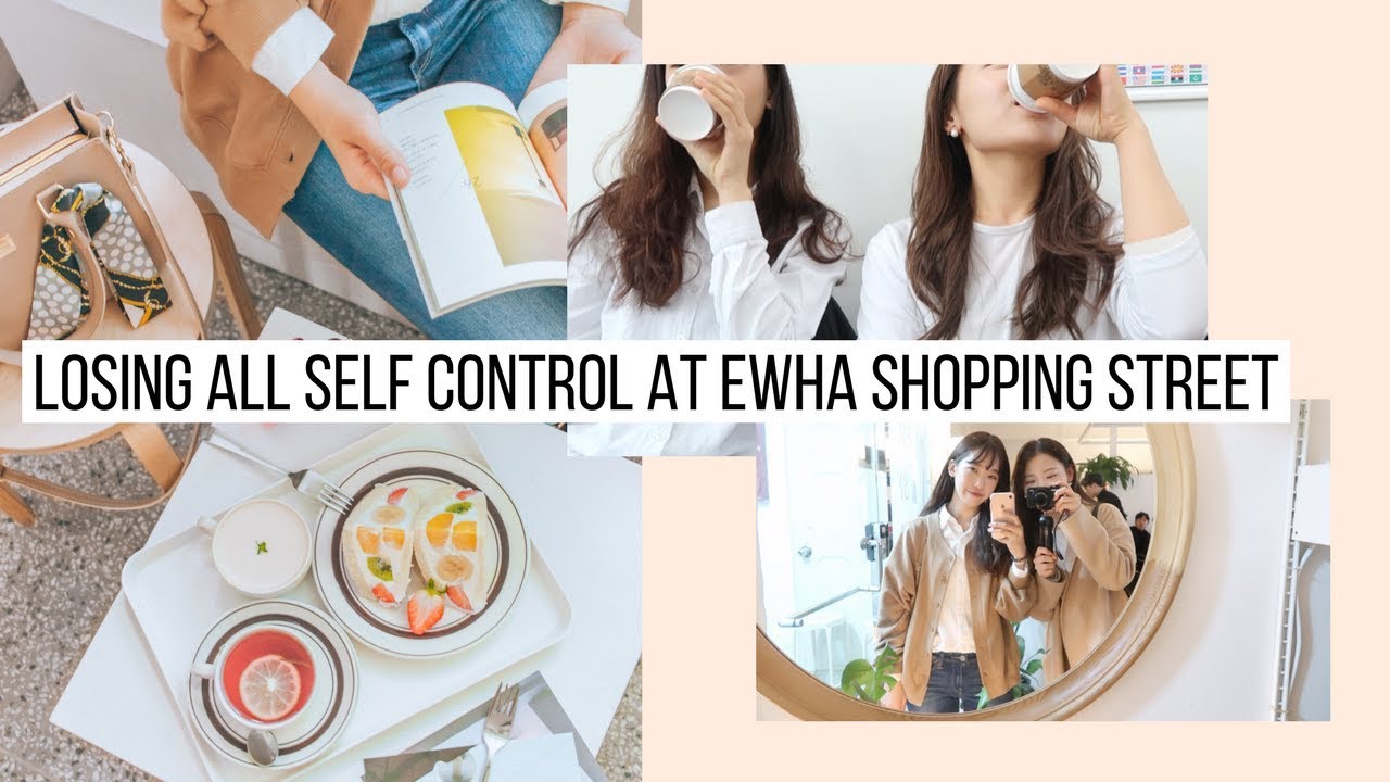 SNU Study Abroad | Korean Class, Cafes, Shopping + Street Food at Ewha 🇰🇷 Korea Vlog