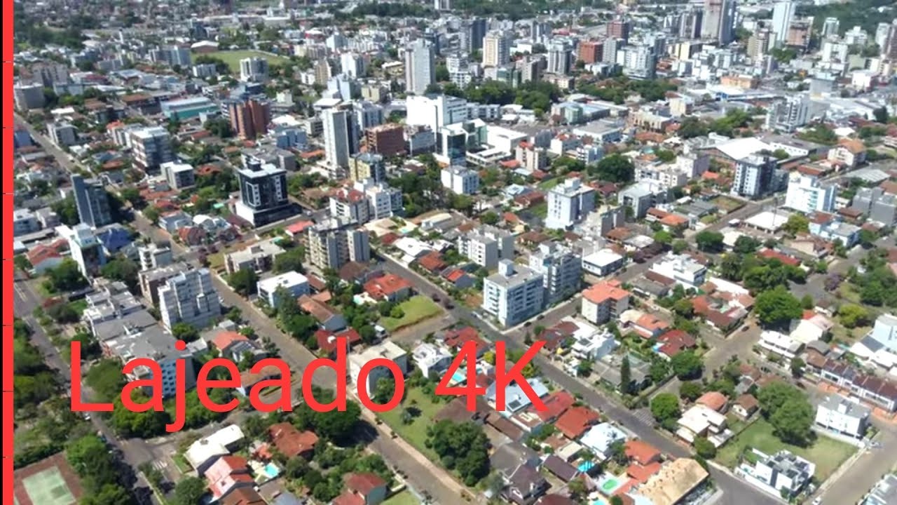 Tour de drone pela cidade de Lajeado-RS (4K)