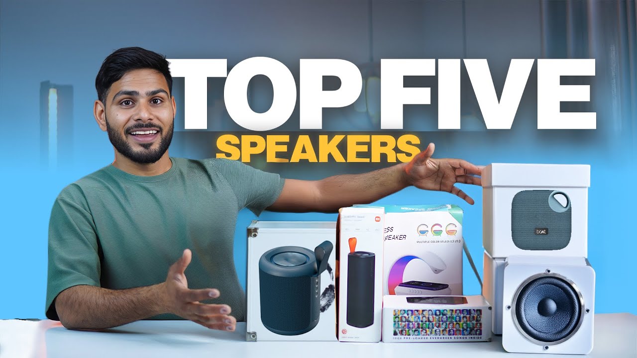 Top 5 best Bluetooth Speakers in 2025!