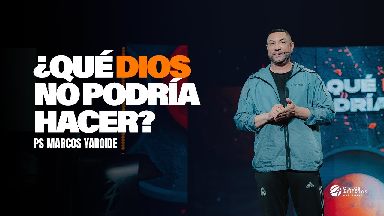 ¿Que Dios no podría hacer? / Marcos Yaroide