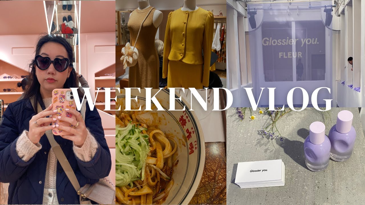 Un vlog ensoleillé 🔆 Glossier à Paris, nouvelle co Sézane et prochaines lectures | La gazette beauté