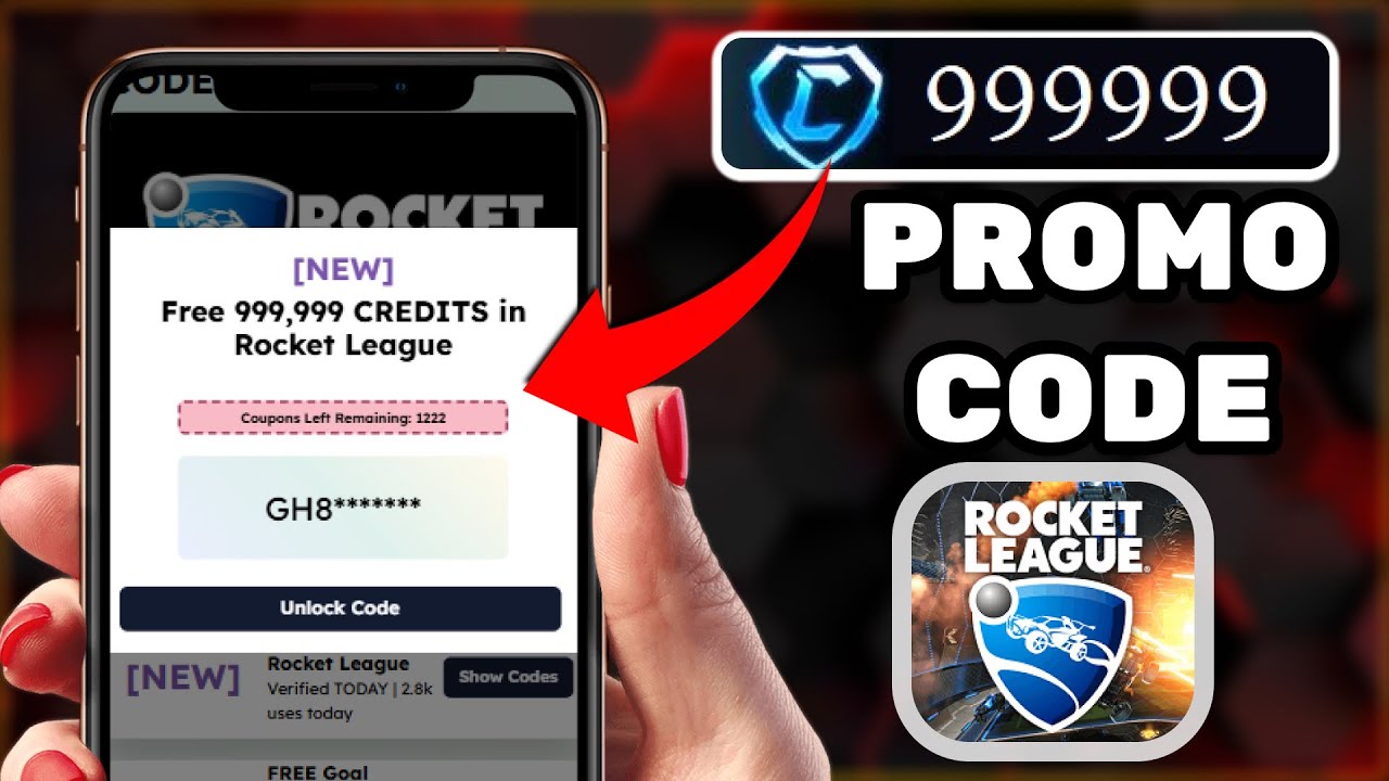 All Working Rocket League Redeem Codes 2026 - Free 999,999 Credits, Fennec & Goal Explosions