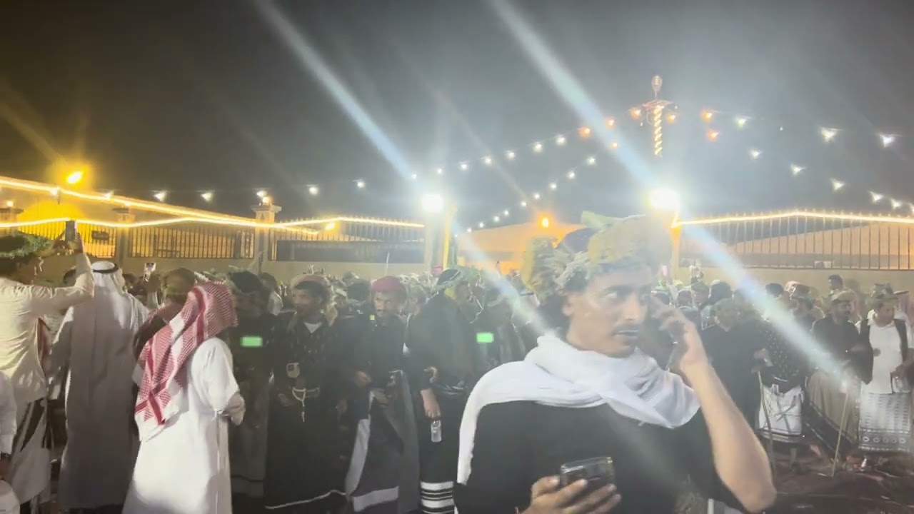 تكثيرة صف بلغازي عند قبايل امحساب في حفل زواج الشاب فيصل بن محمد القرادي باستراحة الملكة في هروب