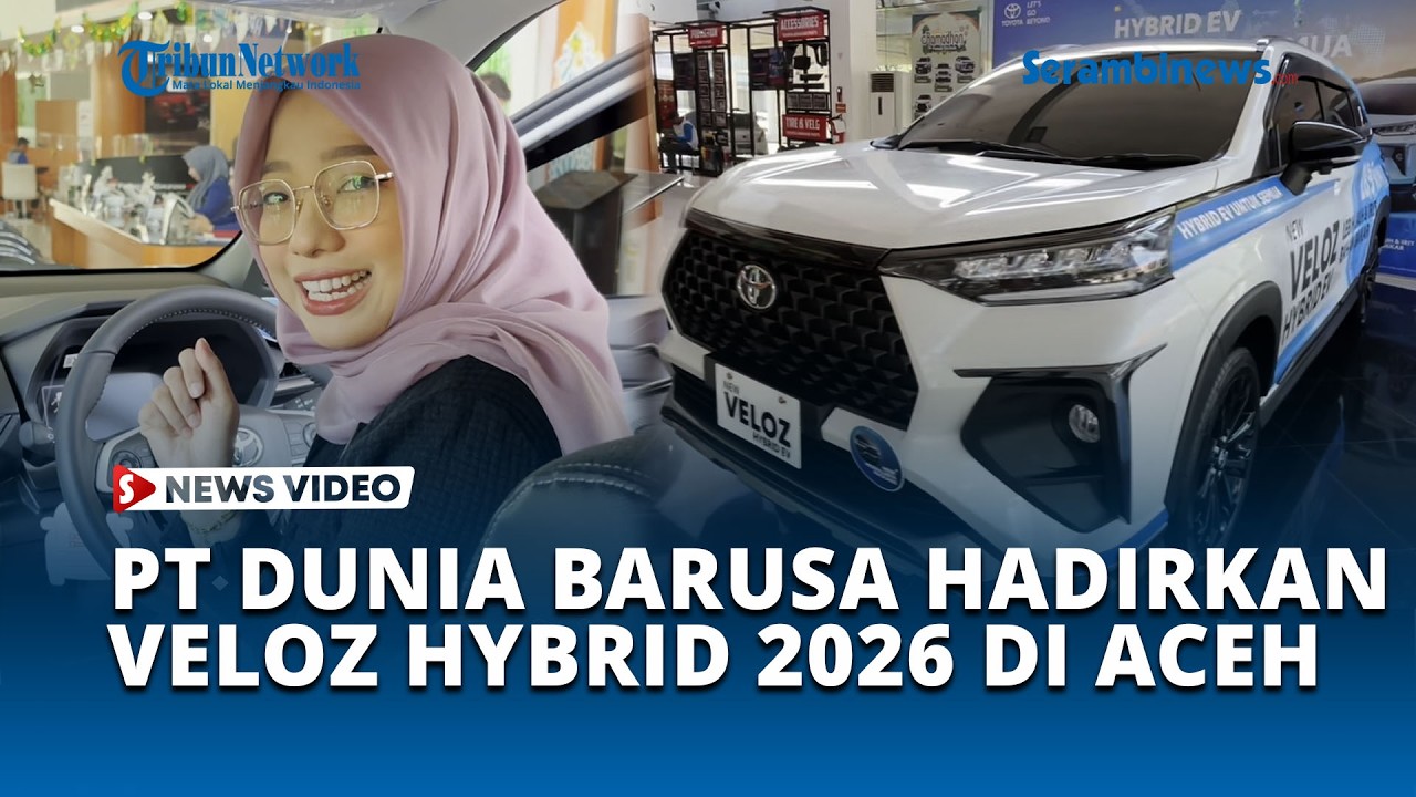 Siap Mengaspal, Toyota All New Veloz Hybrid 2026 Resmi Hadir di Aceh