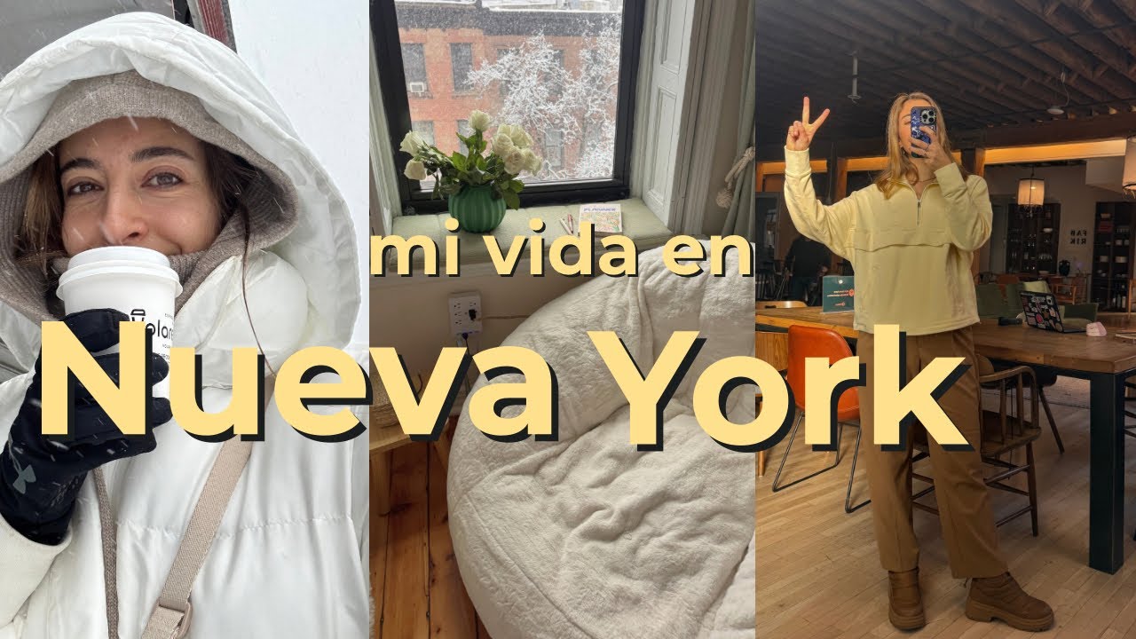 weekly😮‍💨semanita intensa y energía de Mi vida en Nueva York🌻