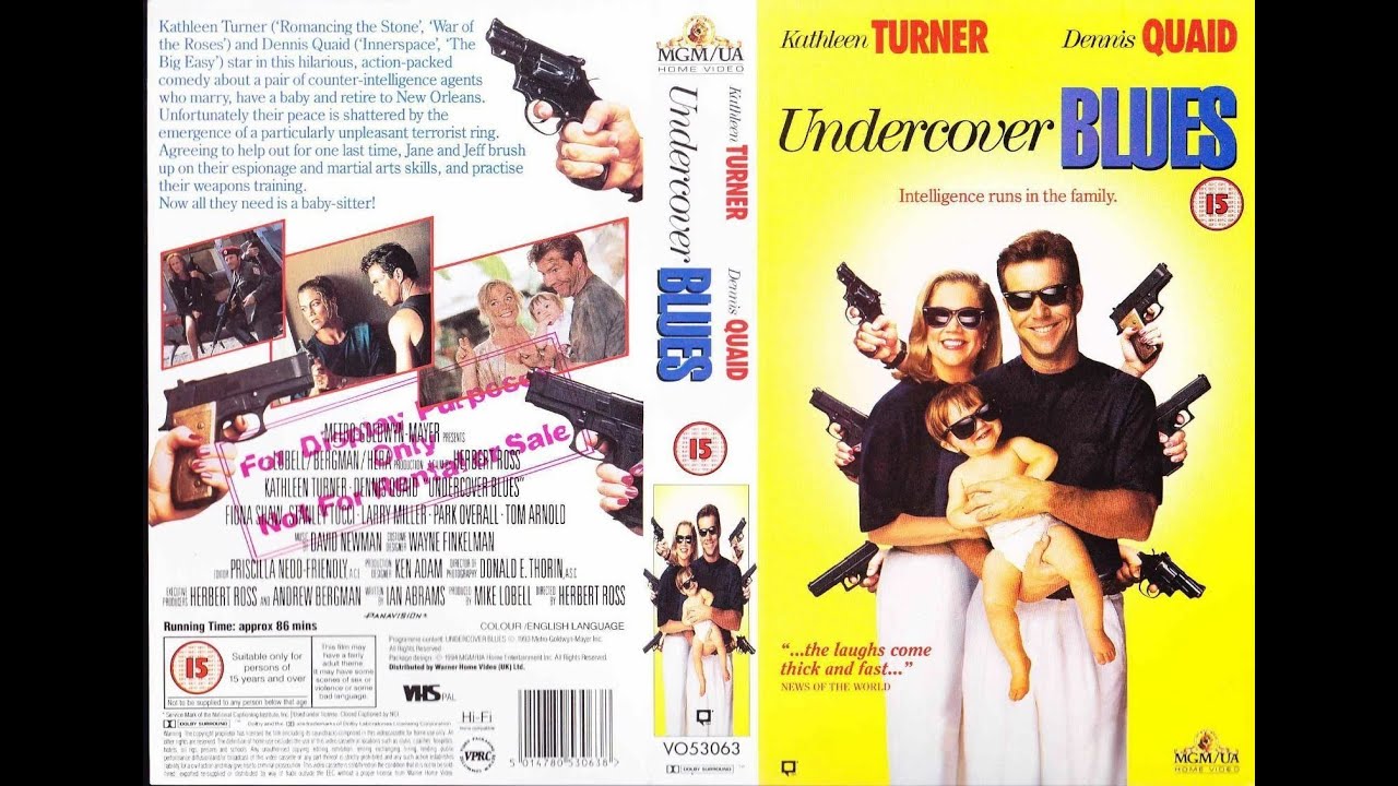 Original VHS Opening: Undercover Blues (1994 UK Rental Tape)