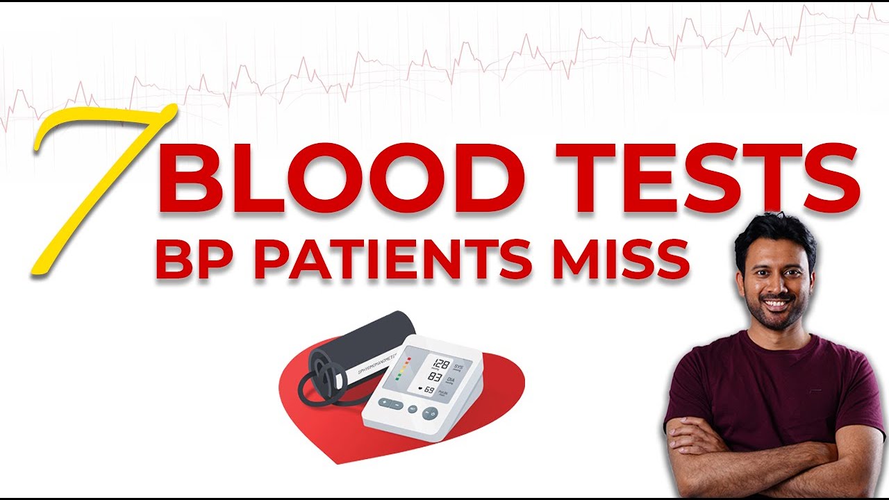 7 Blood Tests Every BP Patient Must Check | Control Blood Pressure Naturally