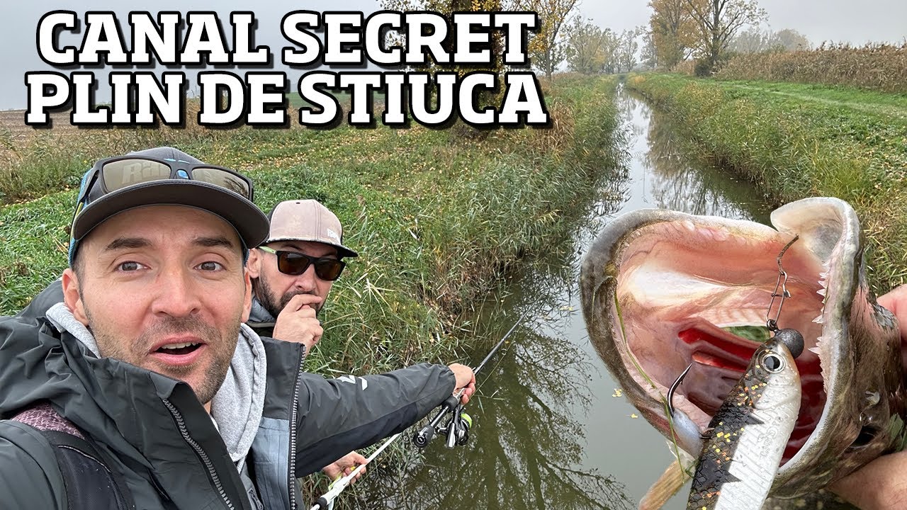 E PLIN de STIUCA acest CANAL MIC, iar PESCARII il IGNORA !!!