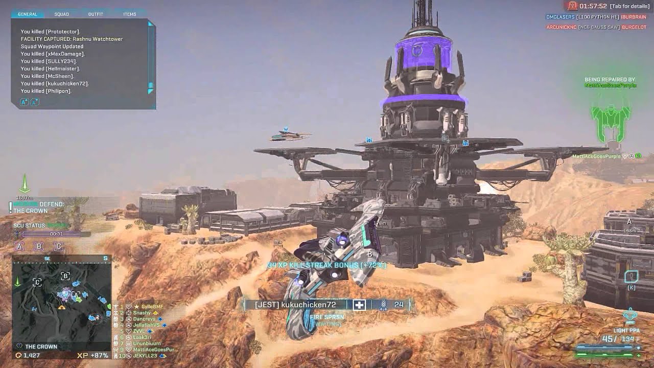 Planetside 2 - Scythe Air to ground - Light PPA