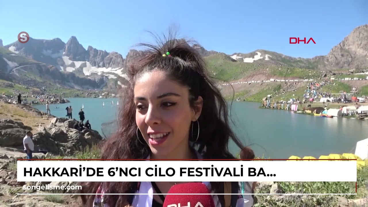 Hakkari'de 6'ncı Cilo Festivali başladı