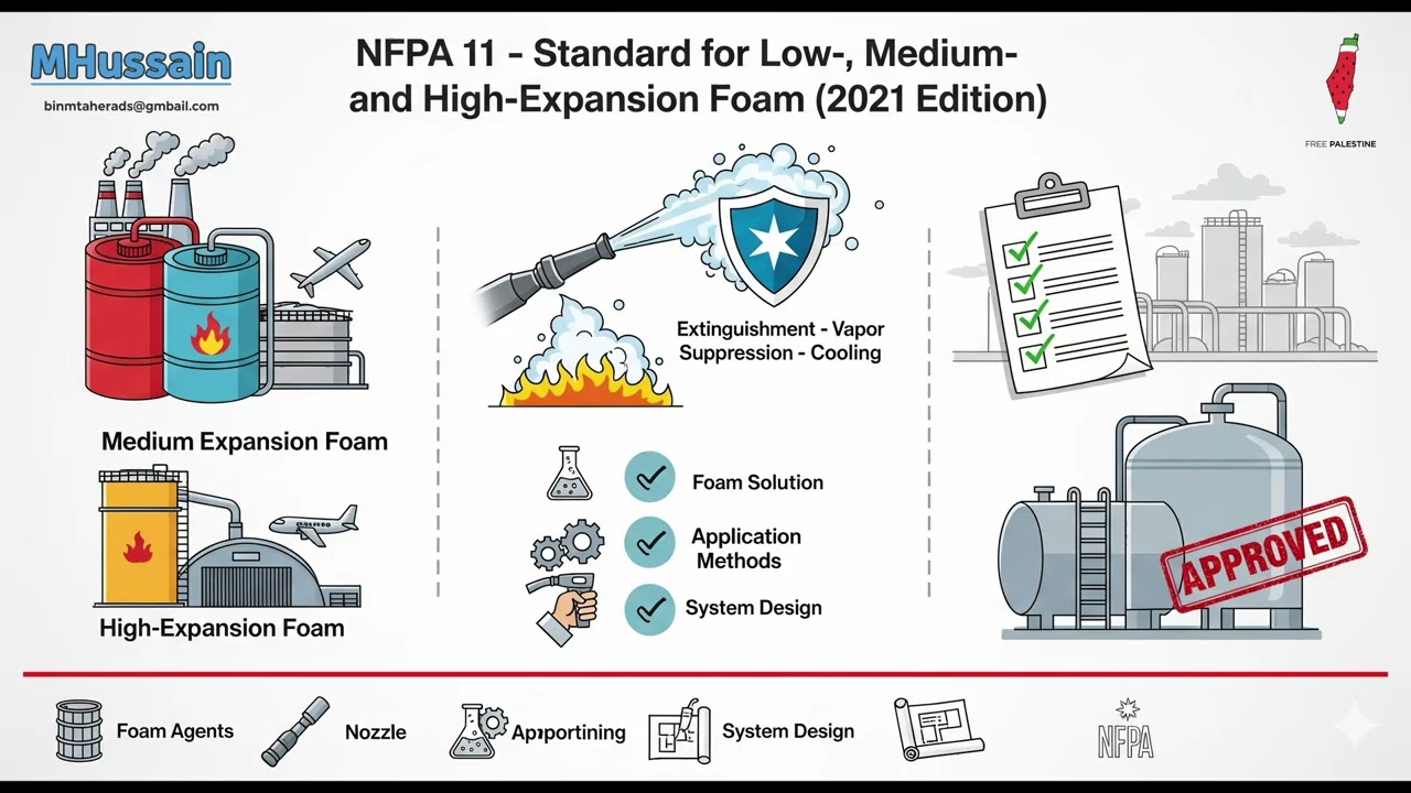 Explaining NFPA 11 – Foam Systems in Fire Protection