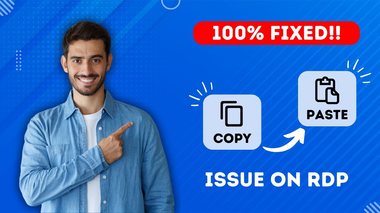 RDP Copy Paste Not Working? Fix It Quickly with This Easy Trick! | RDP Arena