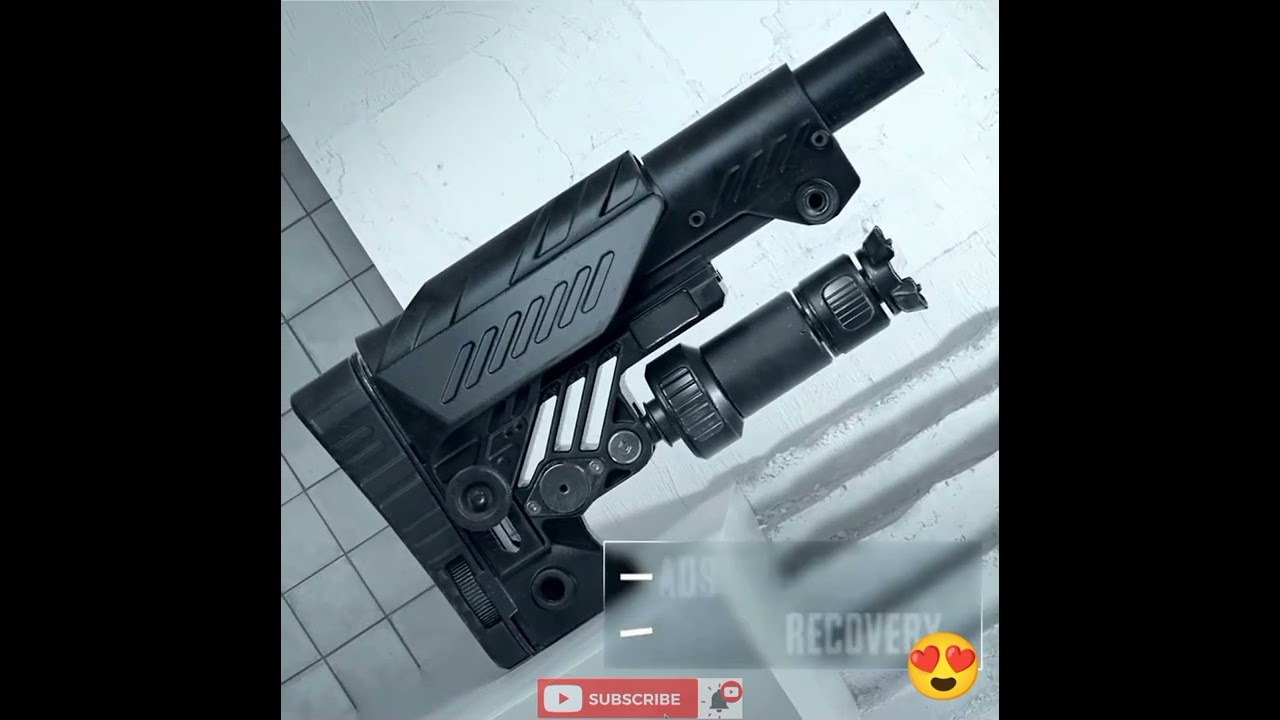 A New Attachment, HEAVY STOCK | PUBG: BATTLEGROUNDS | Mr.XBow..... #BATTLEGROUNDS #NewItem #PUBG