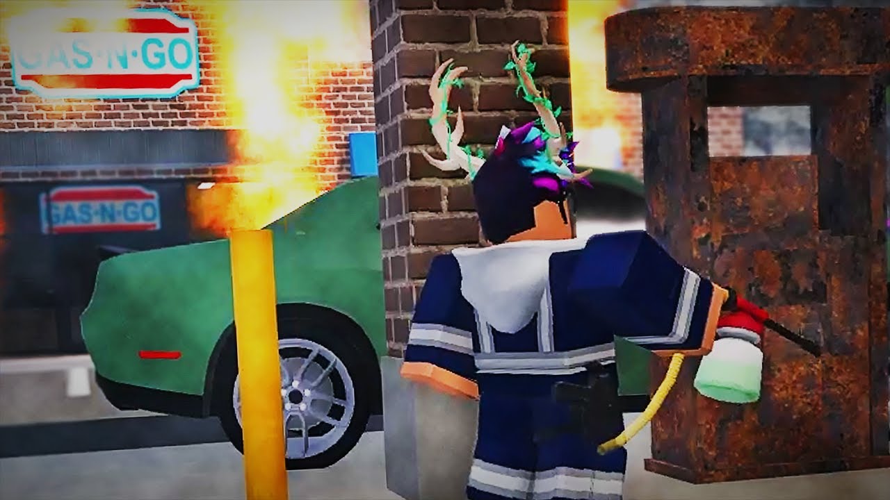 Gas Station EXPLOSION Caused by Angry Employee! - Liberty County Roblox