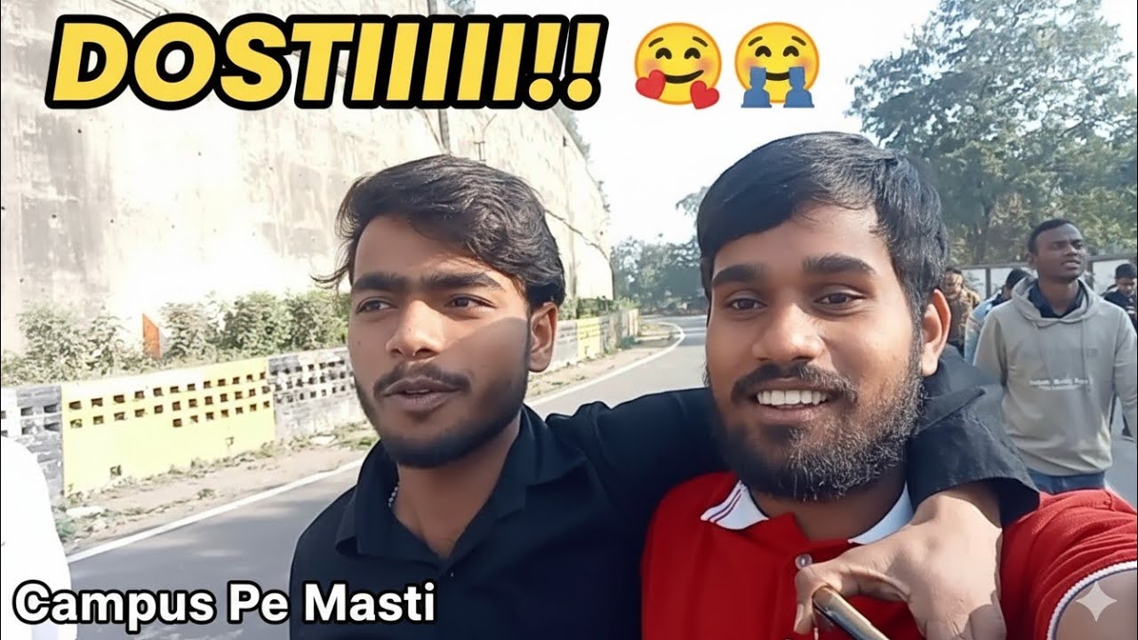 Campus Life Vlog: Friends, Fun & Exploring the Grounds! 🏫✨ | Hindi Vlog 2026