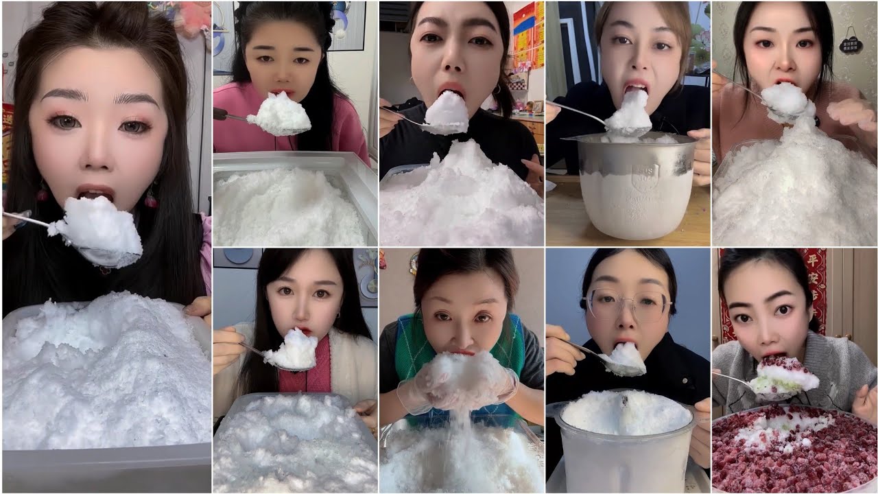 ASMR Shaved ice new 🤍