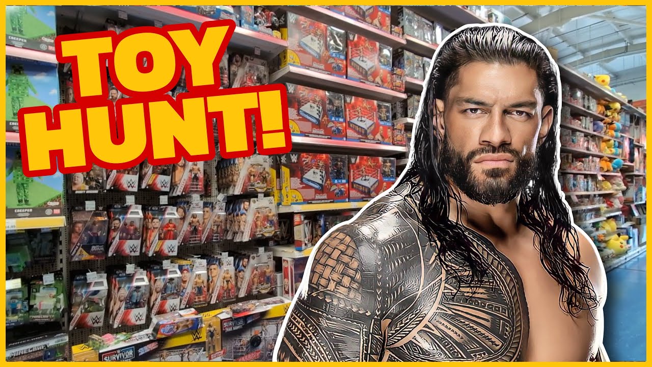 Охота за игрушками! Роман Рейнс возвращается! Забавные фигурки WWE &mdash; Smyths Toys Superstores