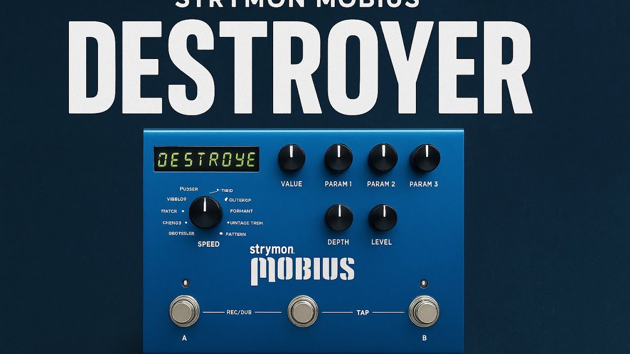 Strymon Mobius – Efeito Destroyer (Lo-Fi Analógico para Worship Guitar)
