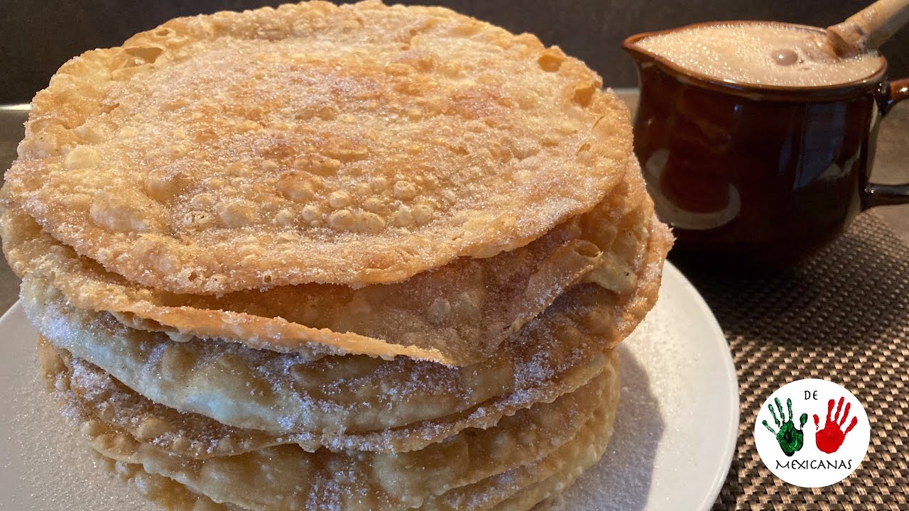 Bu&ntilde;uelos, Tradici&oacute;n Mexicana para Recibir el A&ntilde;o Nuevo  a Media Noche.  &iexcl;Delicioso! Video 41