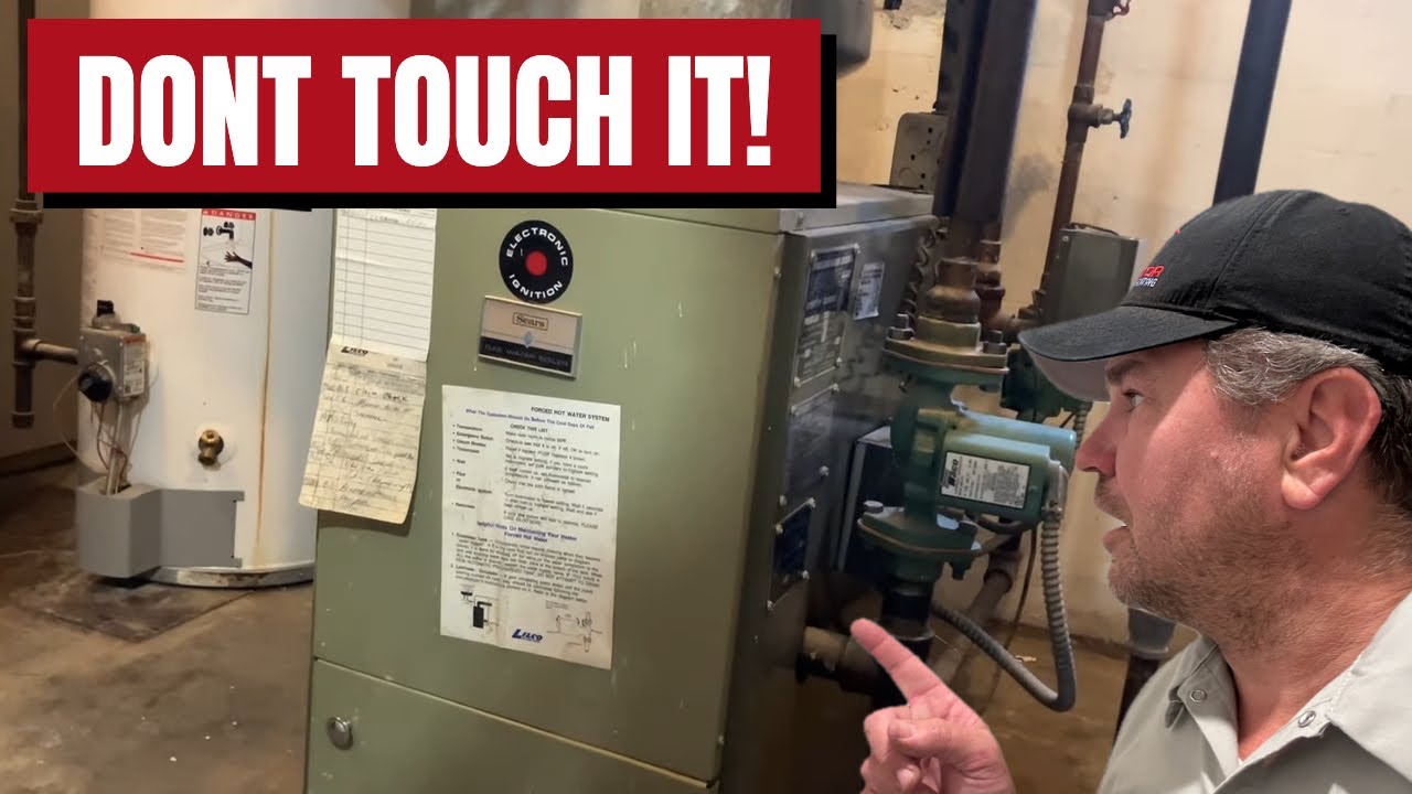 50-летний Sears & Roebuck от Dunkirk Boiler, к которому НИКОГДА нельзя прикасаться!