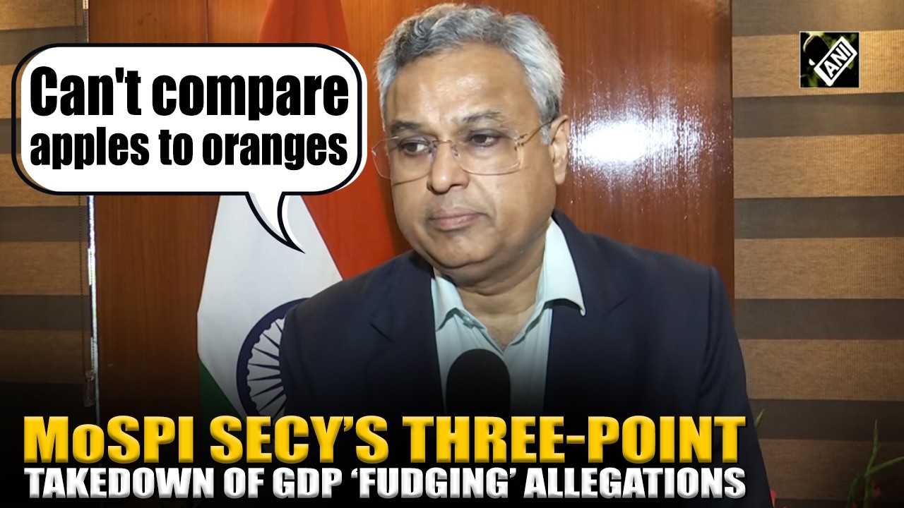 MoSPI Secy Saurabh Garg gives three-point rebuttal to counter allegations of GDP &lsquo;fudging&rsquo;