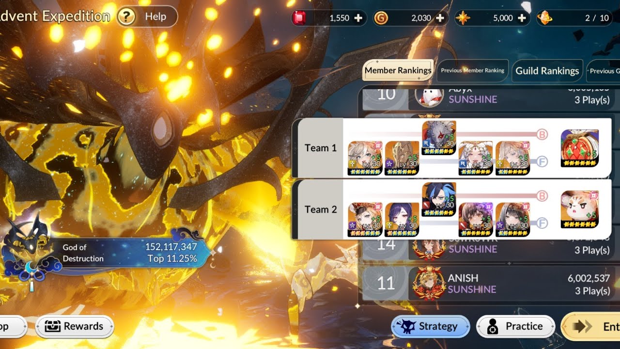 GOD OF DESTRUCTION(T4 PASCAL) 2MILLION DAMAGE-SEVENKNIGHTS-REBIRTH