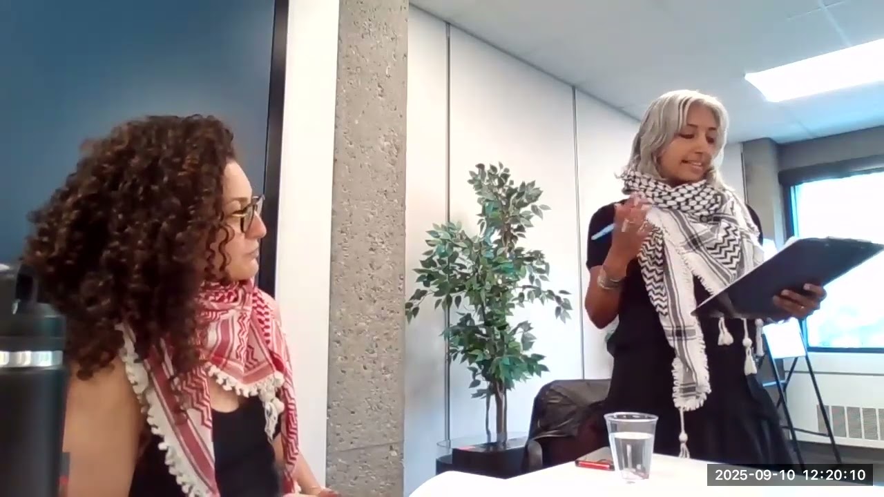 Dr. Lara Sheehi in Conversation with Dr. Jasbir Puar: 