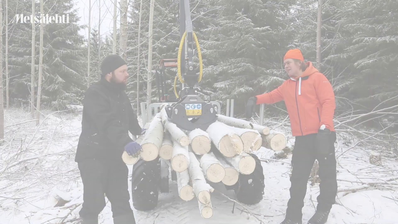 Pienajokone Logbullet metsässä | Metsälehti