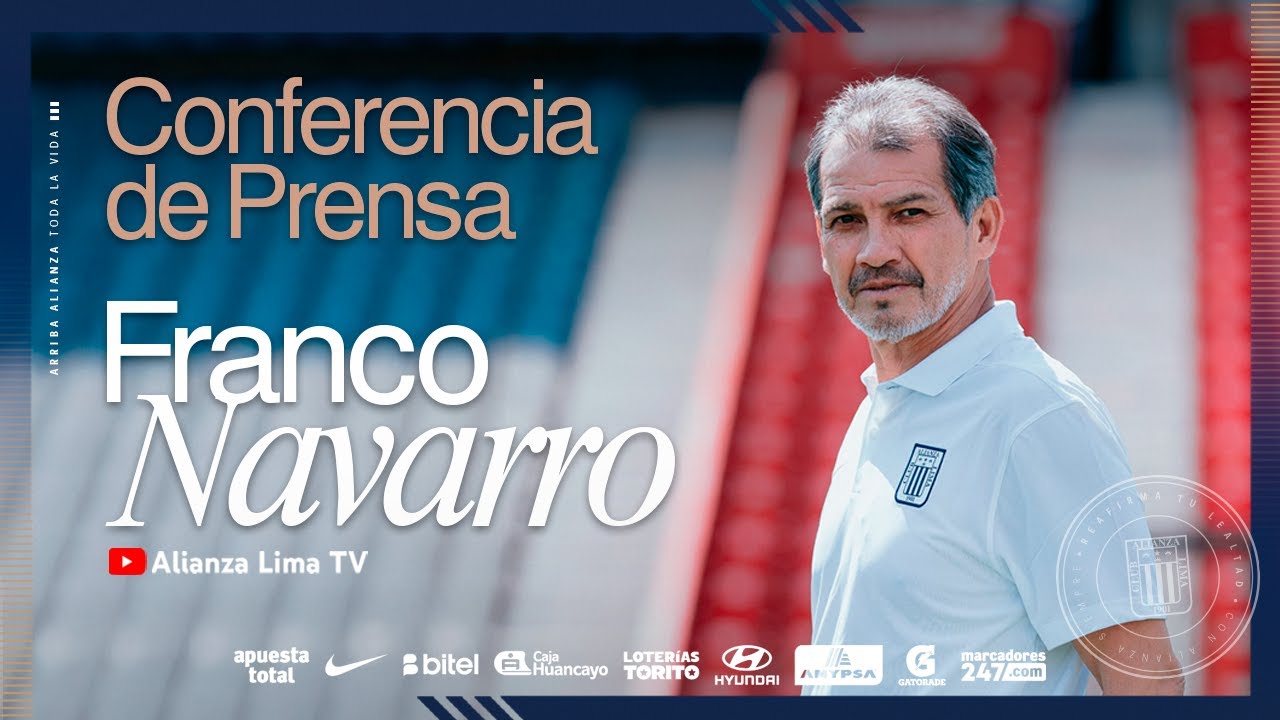 🎙️CONFERENCIA DE PRENSA | FRANCO NAVARRO ⚪️🔵