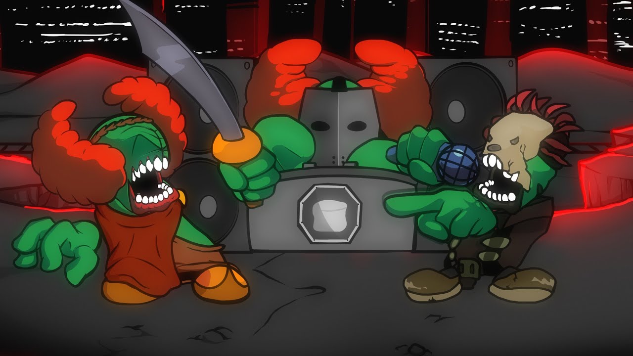 FNF SpartaTricky VS DemoTricky Sings [Bomblitz].