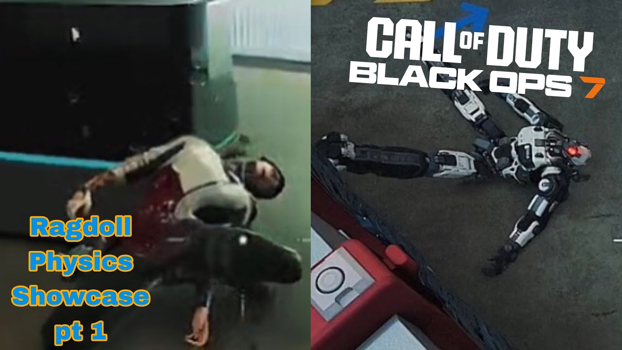CoD: Black Ops 7 Ragdoll Physics Showcase pt 1 (Beta)
