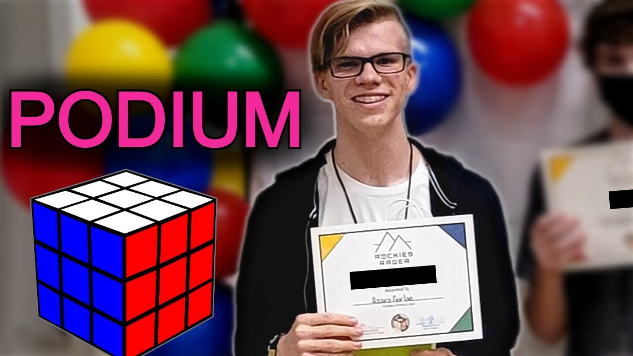 PODIUMING At My Second Cubing Competition?