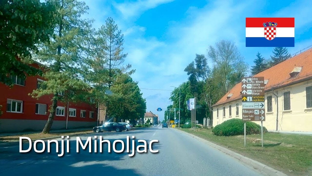 Vožnja kroz Slavoniju - Donji Miholjac | Hrvatska (20. svibnja 2023)