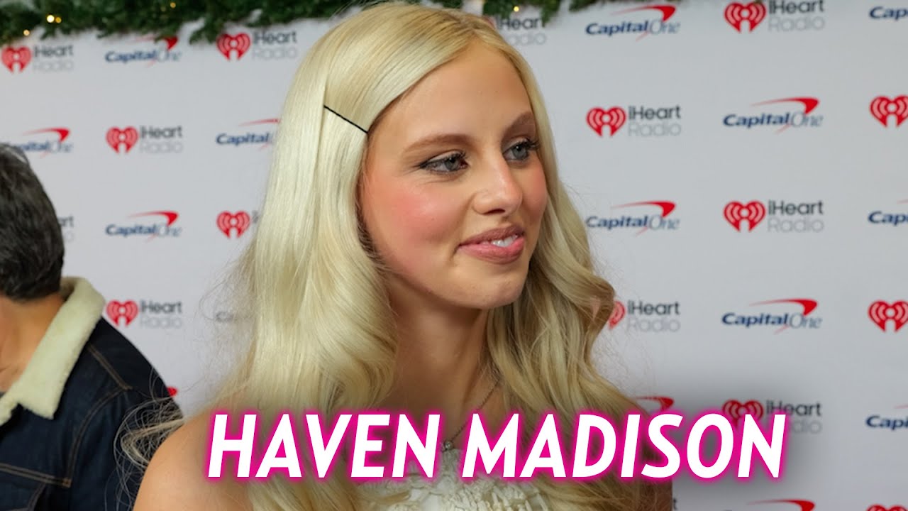 Haven Madison Shares Stage Fright Advice & New Music | Jingle Ball 2025