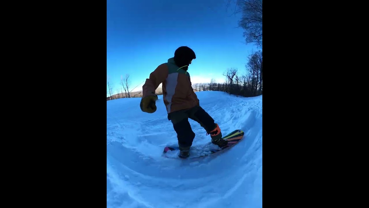 Unedited Backwoods run with the GoProMax at Gore Mtn NY. 
