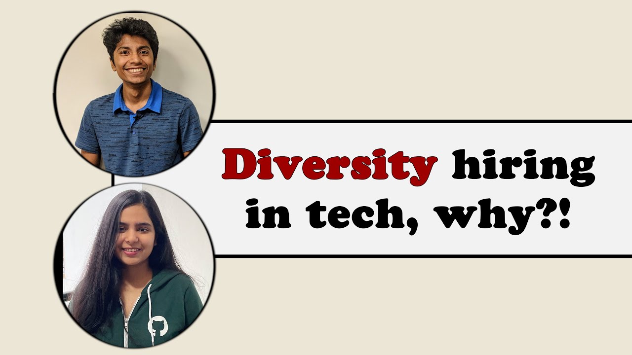 Diversity hiring in tech, why?!
