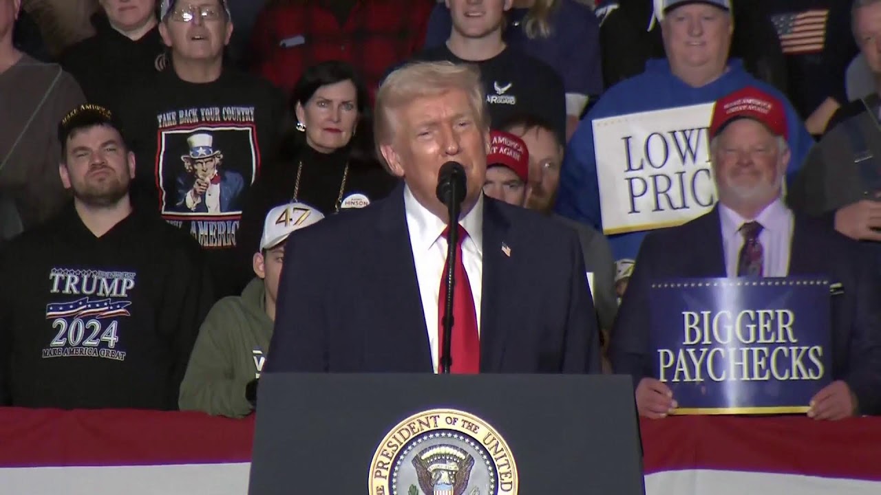 El Presidente pronuncia un discurso en Clive, IA