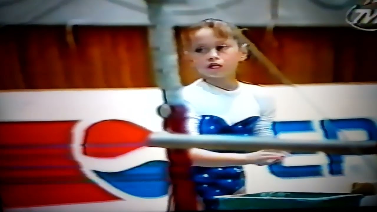 Corina Ungureanu 🤸 Vault EF/ Alina Pascariu 🤸UB EF 1994 Jr.Nationals of Romania