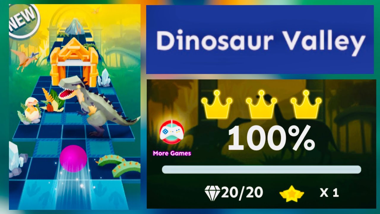 Rolling Sky - Dinosaur Valley [OFFICIAL]