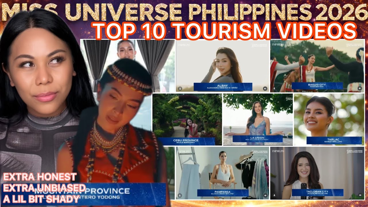 𝐌𝐢𝐬𝐬 𝐔𝐧𝐢𝐯𝐞𝐫𝐬𝐞 𝐏𝐡𝐢𝐥𝐢𝐩𝐩𝐢𝐧𝐞𝐬 𝟐𝟎𝟐𝟔 | Топ-10 туристических направлений | Видео крупным планом