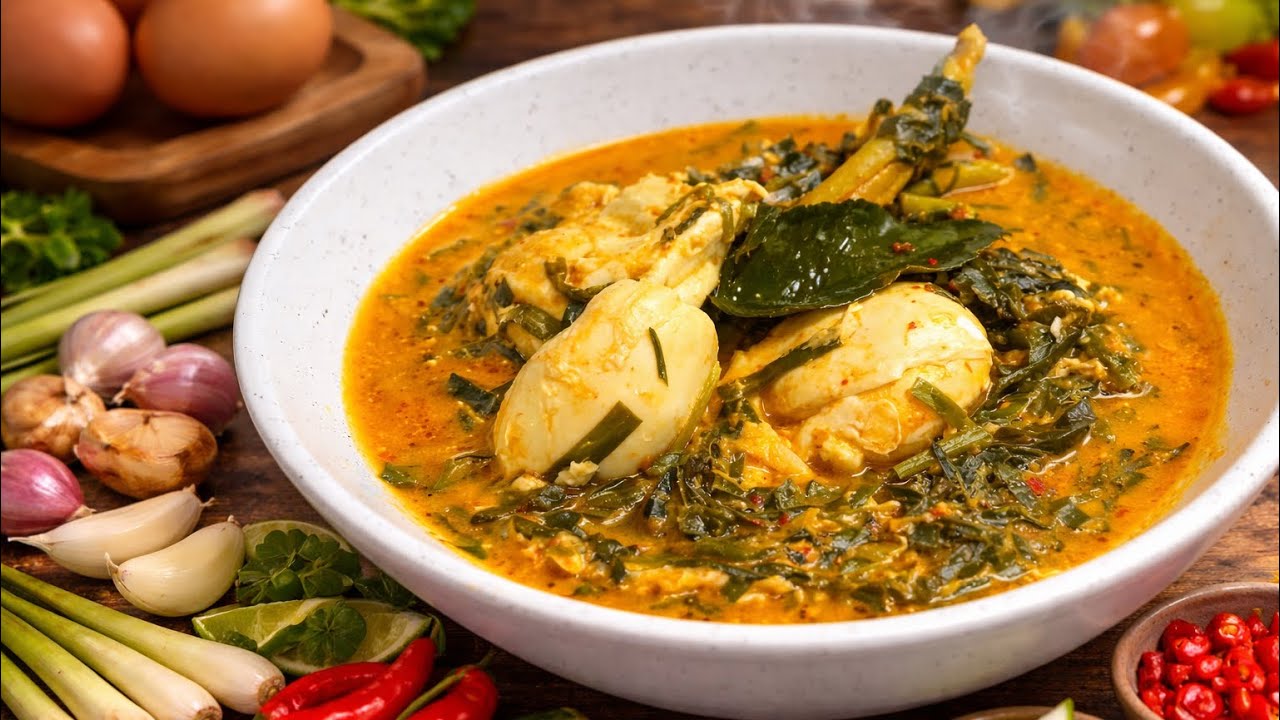 Gulai Sayur Kucai (Kucay) 🌿 Masakan Sederhana tapi NAGIH!